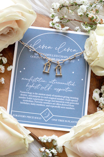 Angel Numbers Gold Bracelet