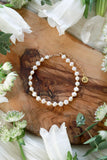 Sweet Pearl Nugget Gold Bracelet