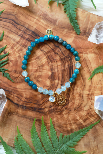Luminous Dreams :: Gemini Moon Mala Bracelet