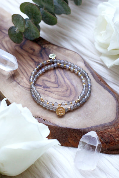 Iridescence Mala Bracelet