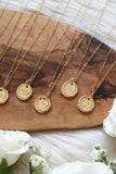 Zodiac Coin Gold Necklace