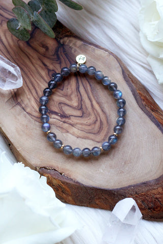 Iridescence Mala Bracelet
