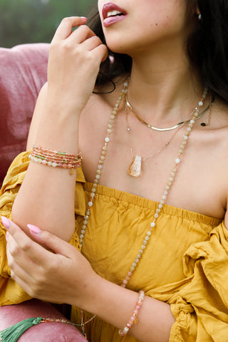 Solar Cleansing Gemstone Bracelet