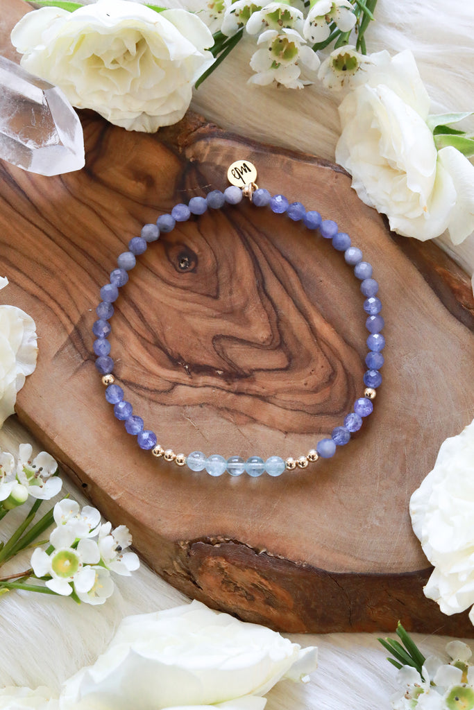 Blue Mystic Gemstone Bracelet