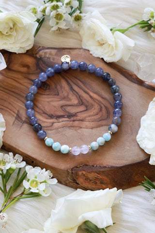 Blue Mystic Gemstone Bracelet