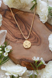 Moon & the Stars Gold Necklace