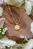 Moon & the Stars Gold Necklace