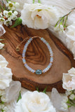 Sweet Opal & Aqua Kyanite Goldfilled Bracelet