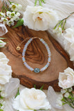 Sweet Opal & Aqua Kyanite Goldfilled Bracelet