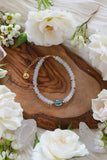 Sweet Opal & Aqua Kyanite Goldfilled Bracelet