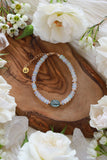 Sweet Opal & Aqua Kyanite Goldfilled Bracelet