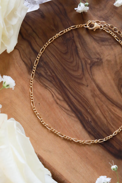 Flora Goldfilled Anklet