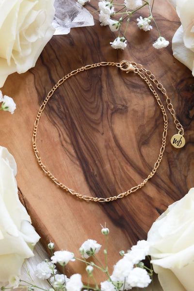 Flora Goldfilled Anklet