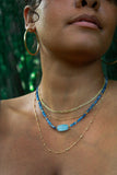 Blue Magic Gold Necklace