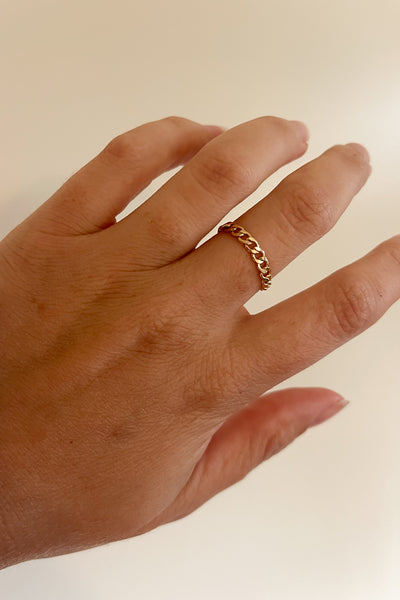 Bria Goldfilled Chain Ring