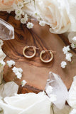 Chunky Small Goldfilled Huggies Hoops