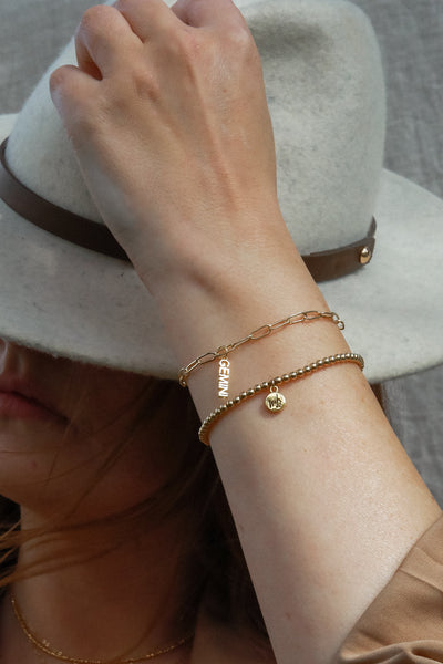 Zodiac Spell Gold Bracelet