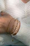 Numeral Gold Bracelet
