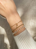 Numeral Gold Bracelet
