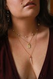 En Rose Gold Necklace