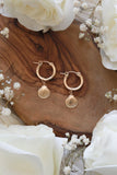 Sandy Goldfilled Huggies Earrings