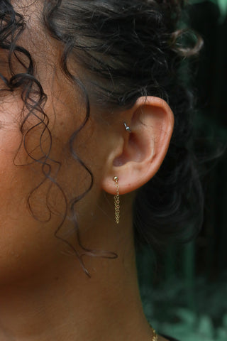 Infinity Goldfilled Studs Earrings