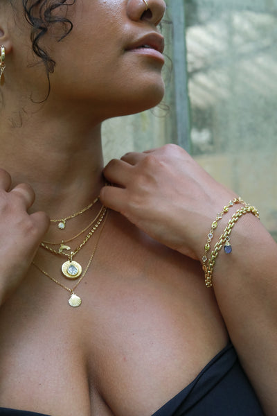 Rainbow Gold Necklace